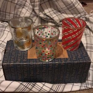 Partylite votive/tea light holders